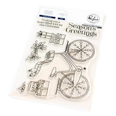 Pinkfresh Studio Stempel -  Holiday Bicycle